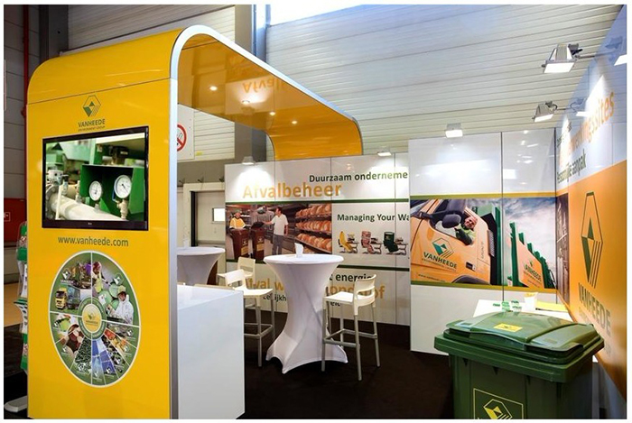 展台局部細節圖