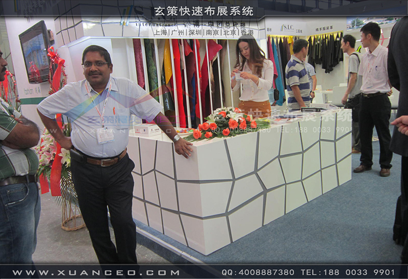 銘博&middot;SIC展台搭展-皮革展展台搭展-上海91免费看片视频展覽工廠07