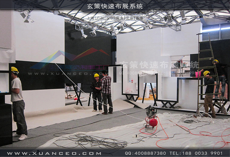 魯泰紡織91看片成人版-紡織展展台搭展-上海91免费看片视频展覽工廠14