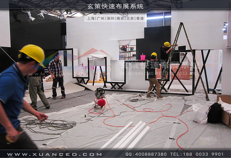 魯泰紡織91看片成人版-紡織展展台搭展-上海91免费看片视频展覽工廠15