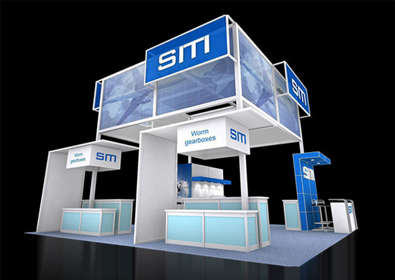 登錄頁型材展台